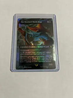 Destined Black Mage Foil Final Fantasy NM/M Magic MTG - Image 3