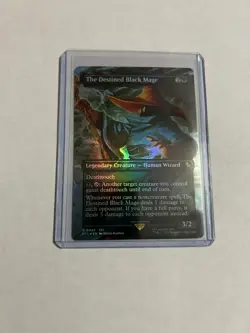Destined Black Mage Foil Final Fantasy NM/M Magic MTG - Image 4