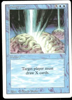 1x Braingeyser - Revised Edition - MP - MTG - Image 1