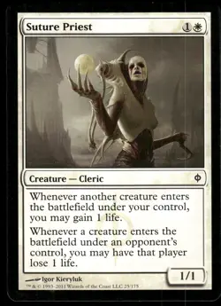 1x Suture Priest - New Phyrexia - NM - MTG - Image 1