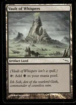 1x Vault of Whispers - Mirrodin - NM - MTG - Image 1