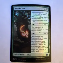 Druid Class Adventures in the Forgotten Realms Foil - Image 1