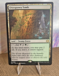 MTG Overgrown Tomb R 0266 Lorwyn Eclipsed Rare Magic the Gathering TCG NM/M - Image 1