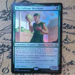 MTG / The Cabbage Merchant / TLE / #134 / FOIL / Rare / NM - Image 1