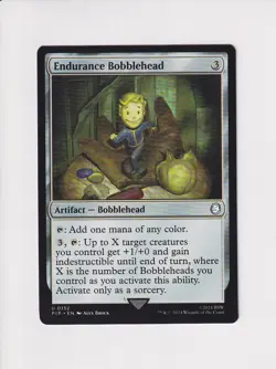 MAGIC THE GATHERING MTG FALLOUT ENDURANCE BOBBLEHEAD - Image 1