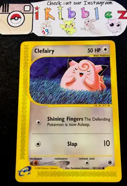 Clefairy 101/165 VLP Vintage Expedition Pokemon Card. Free Tracked Shipping! - Image 1