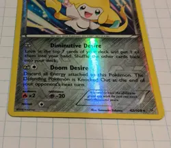 Jirachi 42/108 LP Reverse Holo Rare Pokemon XY - Roaring Skies - Image 2