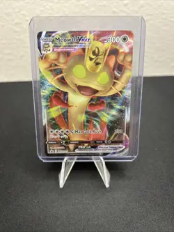 2020 Pokemon Sword & Shield MEOWTH VMax SWSH005 Black Star Promo - Image 1