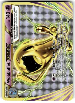 Pokemon TCG Wobbuffet BREAK XY155 XY Black Star Promo LP - Image 1
