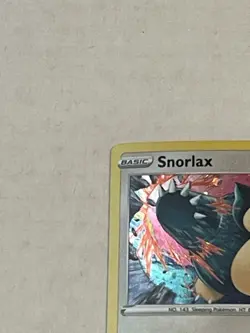 Pokemon TCG Snorlax SWSH119 Black Star Promo Holo 2021 LP - Image 4