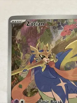 zacian 100/094 me02: phantasma flames holo IR Pokemon TCG NM - Image 2