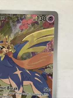 zacian 100/094 me02: phantasma flames holo IR Pokemon TCG NM - Image 3