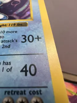 Pokemon TCG Poliwrath Base Set 13/103 Shadowless Holo Rare LP - Image 5
