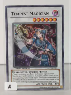 Tempest Magician - Stardust Overdrive - SOVR ENSE1 - Super Rare - A - Image 2