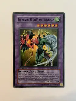 Elemental HERO Flame Wingman DP1-EN010 - Jaden Yuki - 1st Edition - Image 1