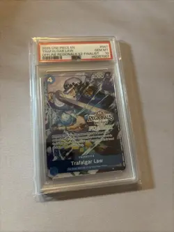 One Piece Tcg Trafalgar Law Op07-047 Regionals 2025 finalist stamped nm - Image 1