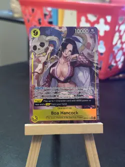 Boa Hancock Alt Art OP14-112 SR The Azure Sea’s Seven English One Piece TCG NM - Image 1