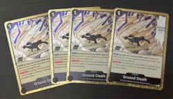 One Piece - Ground Death Foil OP14-096 Playset (x4) The Azure Sea's Seven - Image 1