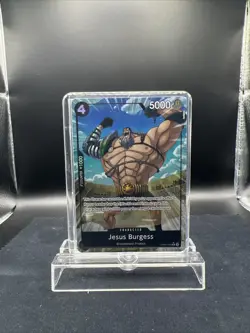One Piece Jesus Burgess Foil Emperors in the New World OP09-086 Alternate Art - Image 1