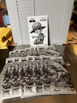 One Piece Japanese Promo Packs - Lot Of 14, Brand New - Image 1