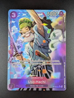Uso-Hachi ST18-001 [PRB-02] Alt Art - One Piece TCG The Best Vol. 2 Parallel - Image 1