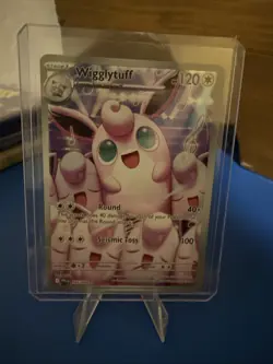 NM Wigglytuff 105/094 Illustration Rare IR Pokemon Phantasmal Flames Free Ship - Image 1