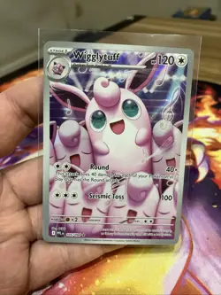 Wigglytuff - 105/094 - Illustration Rare IR Phantasmal Flames - Pokemon - NM (2) - Image 1