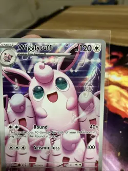 Wigglytuff - 105/094 - Illustration Rare IR Phantasmal Flames - Pokemon - NM (2) - Image 4
