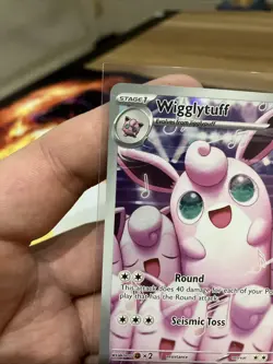 Wigglytuff - 105/094 - Illustration Rare IR Phantasmal Flames - Pokemon - NM (2) - Image 5