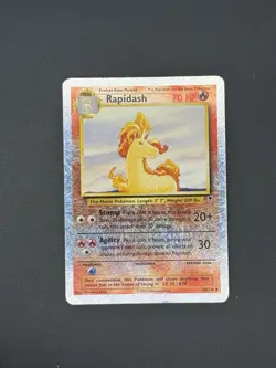 Pokemon - Rapidash - 60/110 - Legendary Collection - Reverse Holo - Vintage 2002 - Image 1