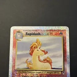 Pokemon - Rapidash - 60/110 - Legendary Collection - Reverse Holo - Vintage 2002 - Image 2