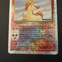 Pokemon - Rapidash - 60/110 - Legendary Collection - Reverse Holo - Vintage 2002 - Image 3