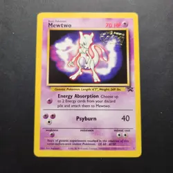 1999 Mewtwo #3 - Kids WB Black Star Promo Non-Holo Rare - Pokemon TCG - NM - Image 1
