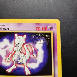 1999 Mewtwo #3 - Kids WB Black Star Promo Non-Holo Rare - Pokemon TCG - NM - Image 2