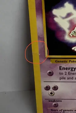 Mewtwo Black Star Promo Card Used Played Condition Pokemon Card TCG WOTC #3 Rare - Image 2