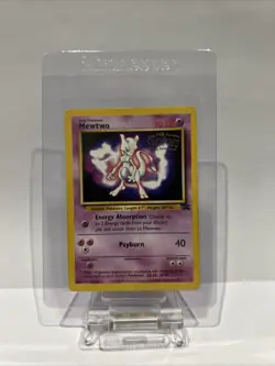 Pokemon Card Mewtwo 3 Black Star Movie Promo WOTC TCG 1999 - Image 1