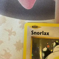 Pokemon TCG Card - Snorlax XY179 Holo Promo XY Black Star Promos LP - Image 2
