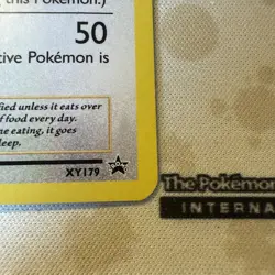 Pokemon TCG Card - Snorlax XY179 Holo Promo XY Black Star Promos LP - Image 5