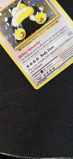 Pokemon TCG Snorlax XY179 Holo Promo Card Black Star Promos - Image 2
