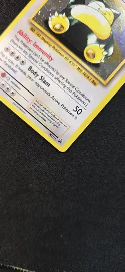 Pokemon TCG Snorlax XY179 Holo Promo Card Black Star Promos - Image 3