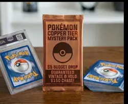 Pokemon Mystery 10 Pack / Box - Guaranteed Vintage & Holo $5 Pack 🇨🇦 🇺🇸 - Image 1