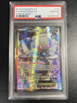 PSA 10 Magearna EX Full Art 110/114 Pokemon XY Steam Siege *Beautiful Card - Image 1