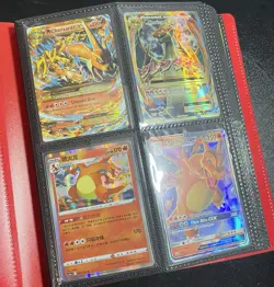 Zard Binder Collection~ Vintage/Modern, M Charizard EX Secret Rare, UPC, PSA Etc - Image 2