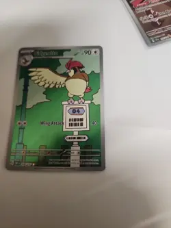 Pokemon TCG Pidgeotto 208/197 Sv03: Obsidian Flames Holo Card NM/M Condition - Image 3