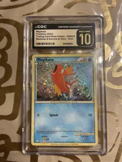 *CGC 10 Pristine* Magikarp Holo 006/034 Trading Card Game Classic CLB ~ AMAZING - Image 1