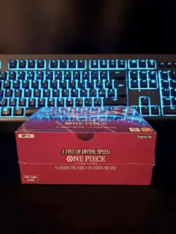 One Piece TCG: OP-11 - A Fist Of Divine Speed Booster Box - NEW SEALED English! - Image 2