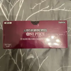 One Piece TCG OP-11 - A Fist of Divine Speed Booster Box (Brand New & Sealed) - Image 4