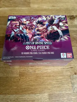 One Piece TCG OP-11 - A Fist of Divine Speed Booster Box (Brand New & Sealed) - Image 1