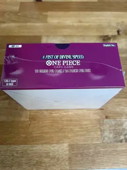 One Piece TCG OP-11 - A Fist of Divine Speed Booster Box (Brand New & Sealed) - Image 2