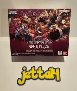 One Piece TCG - OP-11 - A Fist of Divine Speed Booster Box (English) NEW/SEALED! - Image 2